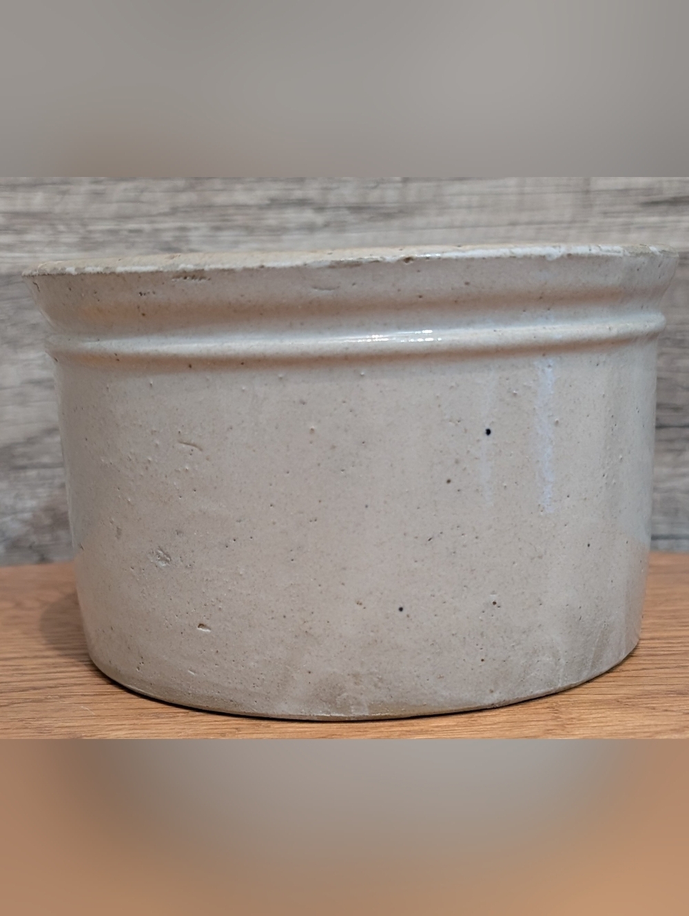 Antique Stoneware Butter Crock